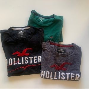Bundle of 3 hollister shirts